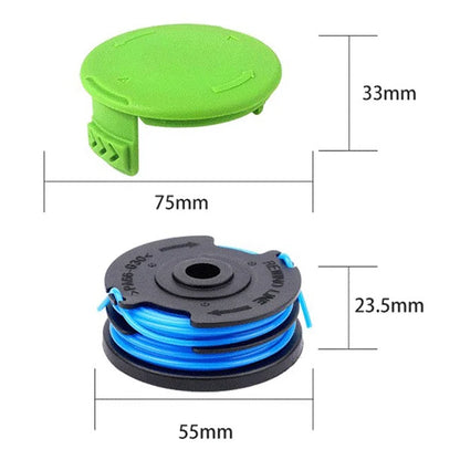 For Greenworks 2101602 / 2101602A Lawn Mower 2900719 Line Spool with Spool Cap
