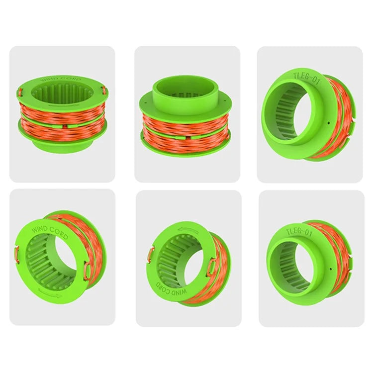 4Pcs AS1300 Line Spools for EGO POWER+ 15-inch Lawn Mower ST1500 / ST1500-S / ST1502