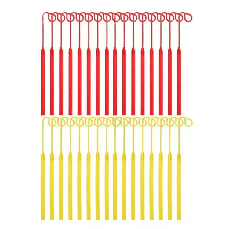32Pcs for Aero-Flex Lawn Mower Yellow+Red Flexible Line Blades Grass Trimmer Parts, TLA-01 / TLA-02