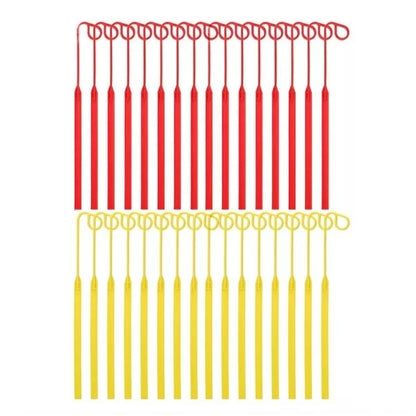 32Pcs for Aero-Flex Lawn Mower Yellow+Red Flexible Line Blades Grass Trimmer Parts, TLA-01 / TLA-02