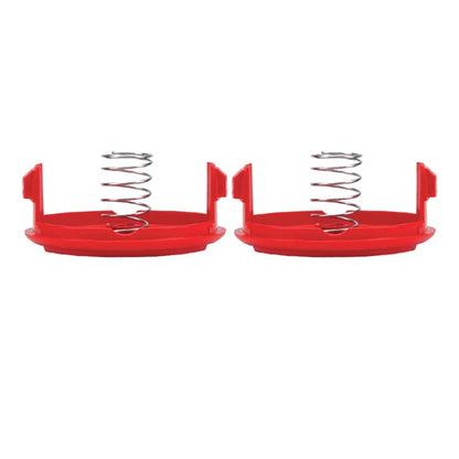 For Craftsman Lawn Mower 2 Spool Caps with 2 Springs Replacement Parts, CMZST120SC