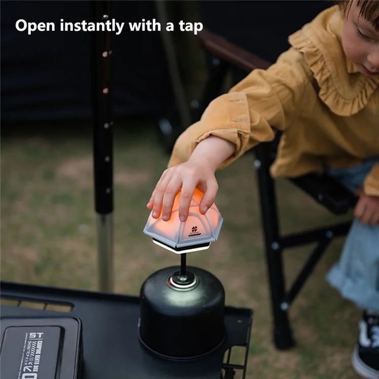 SHINETRIP ST-05 IPX4 Waterproof Outdoor Hanging Tent Camping Light with 4 Light Modes 2000mAh Large Capacity Battery