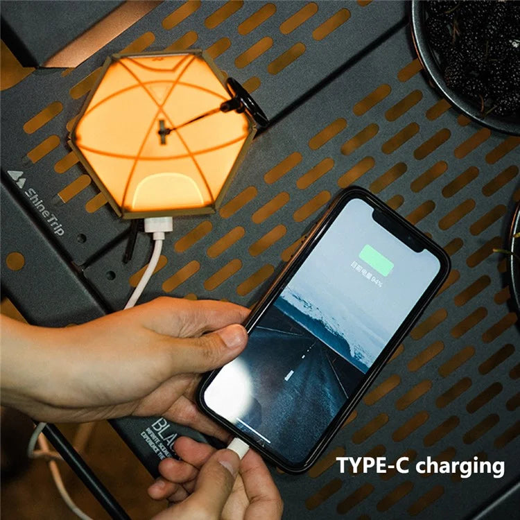SHINETRIP ST-05 IPX4 Waterproof Outdoor Hanging Tent Camping Light with 4 Light Modes 2000mAh Large Capacity Battery