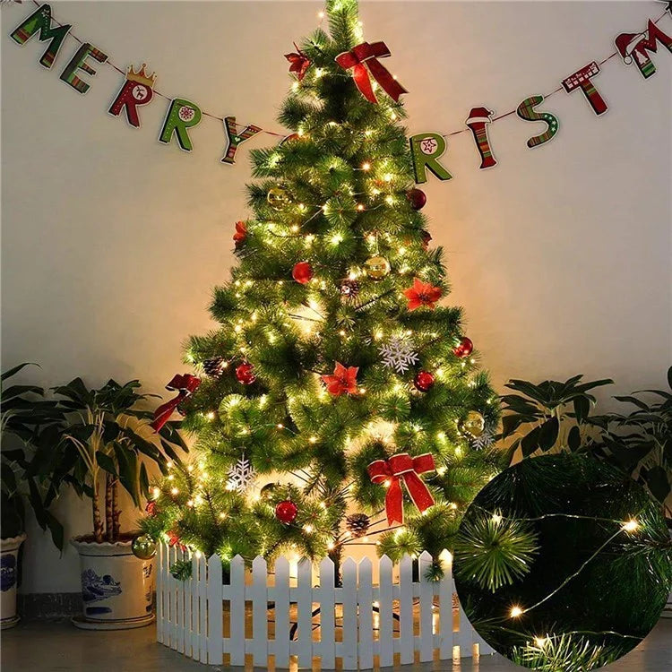 100m 1000 Leds 8 Modes IP44 Waterproof Copper Wire String Light Outdoor Decoration