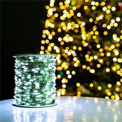 100m 1000 Leds 8 Modes IP44 Waterproof Copper Wire String Light Outdoor Decoration