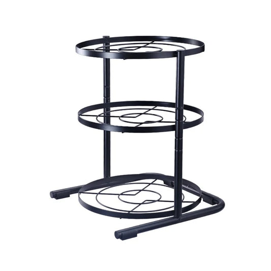 001-ZJ-GJ002 Kitchen Utensils Storage Rack 3-Tier Pot and Pans Shelf Stand