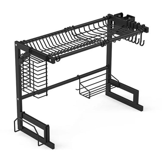 001- ZJ-LSJ1 65cm Kitchen Counter Over Sink Dish Drying Rack Stainless Steel Drainer