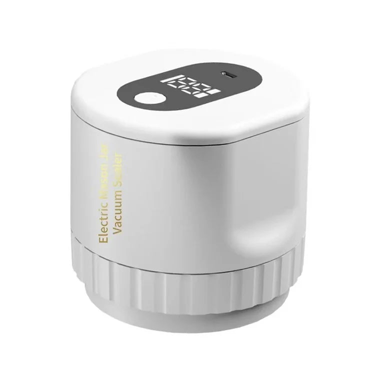 KZ-80 Digital Display Electric Mason Jar Vacuum Sealer Automatic Sealing Machine, Standard Version