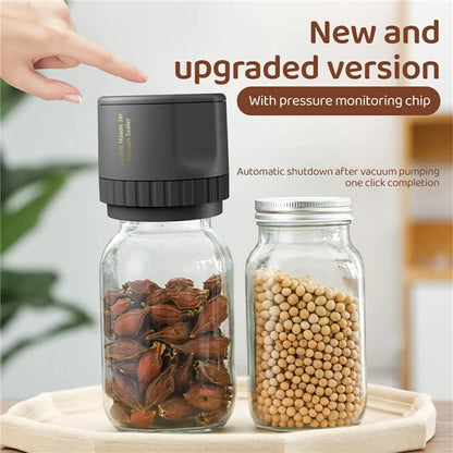 KZ-80S Digital Display Electric Mason Jar Vacuum Sealer Fully Automatic Sealing Machine