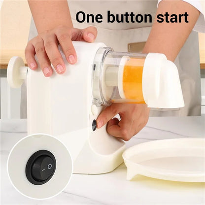 Electric Ice Shaver Shaved Ice Machine USB Rechargeable Portable Ice Crusher for Home