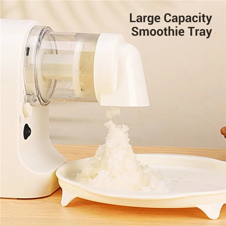 Electric Ice Shaver Shaved Ice Machine USB Rechargeable Portable Ice Crusher for Home