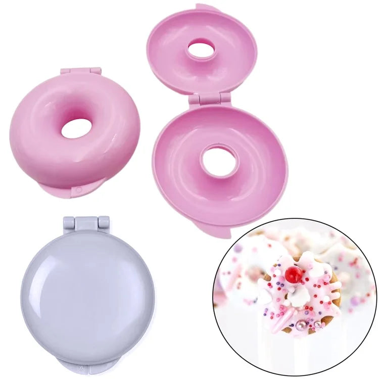 DIY Baking Tool Set with Donut, Cookie Mold for Baking Doughnut Cake Mould (No FDA, BPA-Free)