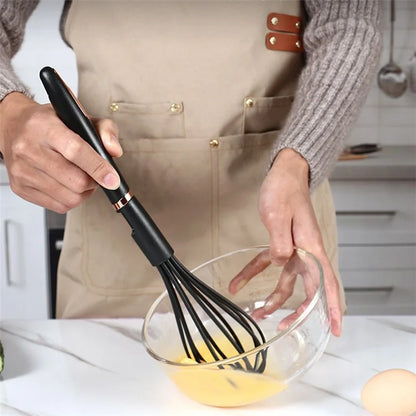 7Pcs Non-Stick Kitchenware Cooking Tool ABS+Nylon Spatula Ladle Potato Masher Set (BPA Free, No FDA Certificate)