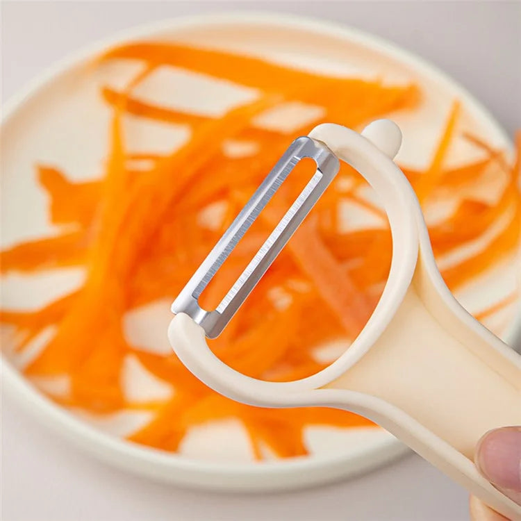 3Pcs / Set Y-shape Multifunctional Stainless Steel Vegetable Peeler Kitchen Fruit Potato Shredder (BPA Free, No FDA Certificate)