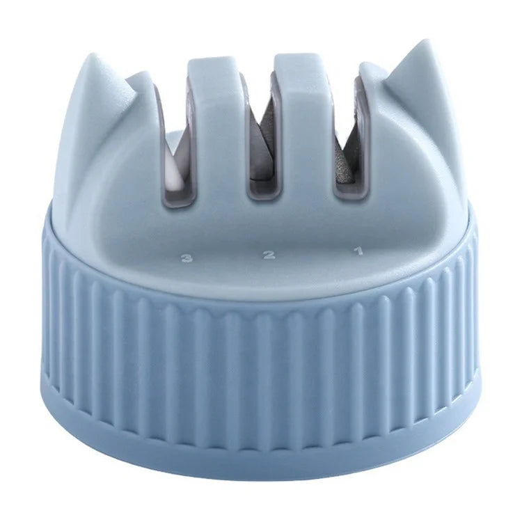 3-stage Mini Knife Sharpener Kitchen Grindstone Tool Pocket Sharpening Stone