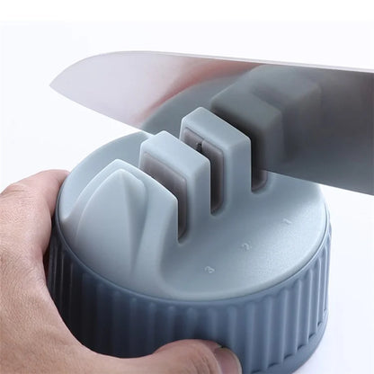 3-stage Mini Knife Sharpener Kitchen Grindstone Tool Pocket Sharpening Stone