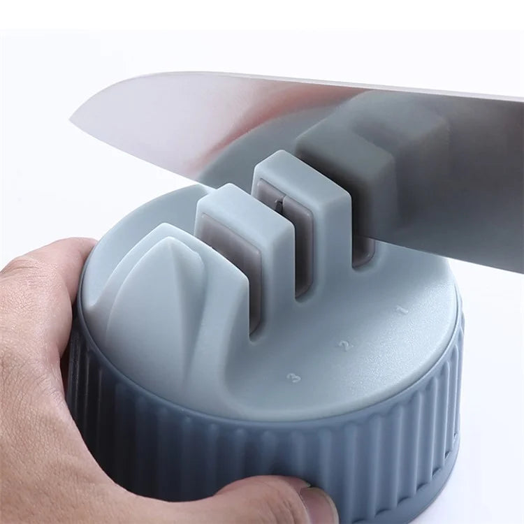 3-stage Mini Knife Sharpener Kitchen Grindstone Tool Pocket Sharpening Stone