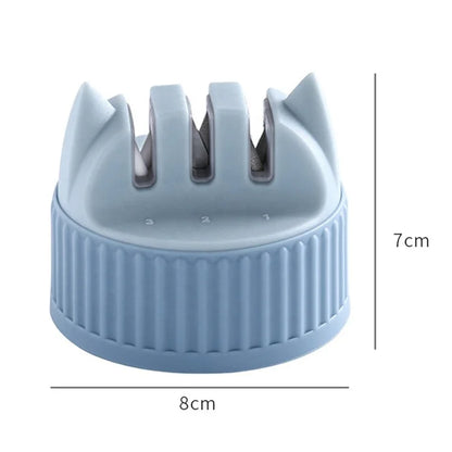 3-stage Mini Knife Sharpener Kitchen Grindstone Tool Pocket Sharpening Stone