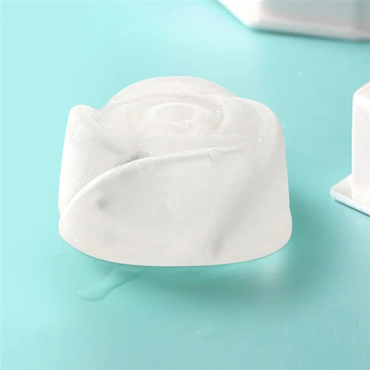 4 Cells Large Ice Ball Making Tray PP Frozen Ice Cube Mold for Whiskey Drink (BPA Free, No FDA Certificate)