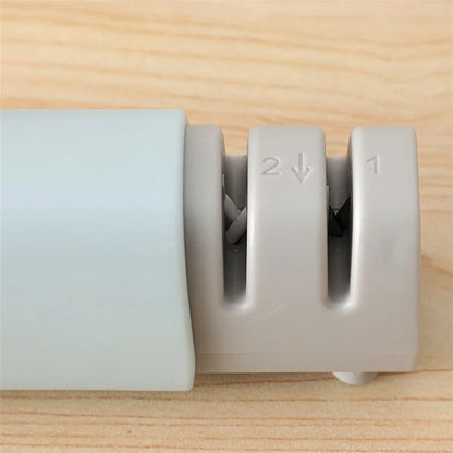 Kitchen 2-stage Knife Sharpener Household Multifunctional Handheld Knife Sharpening Stone