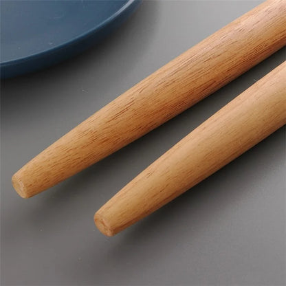 Flour Stirrer Wood Handle Stainless Steel Dough Stirrer Kitchen Tool (BPA Free, No FDA)