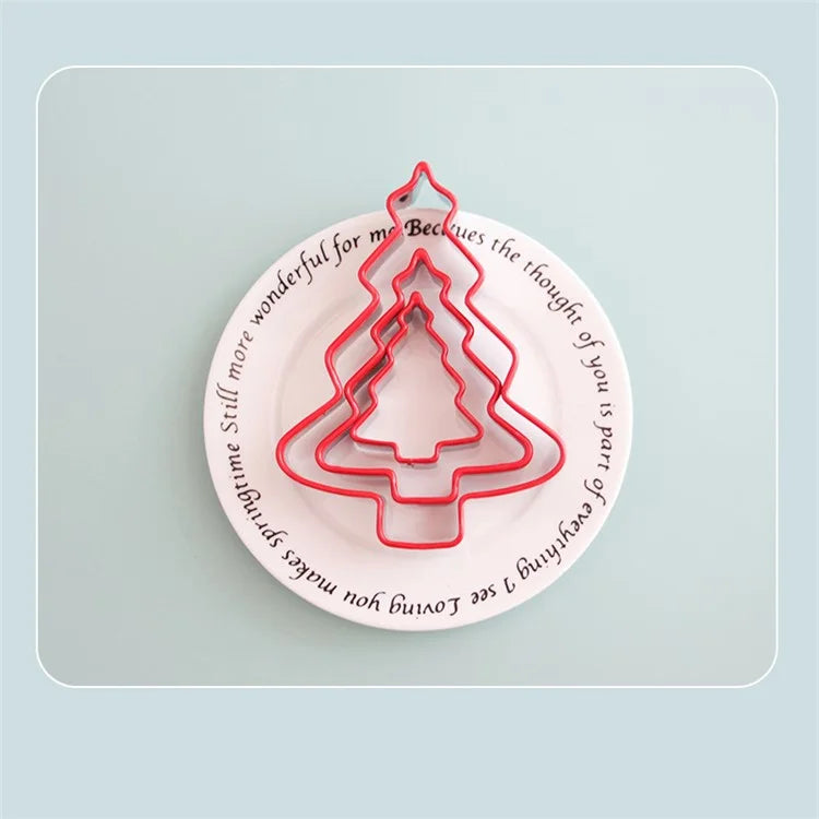 3Pcs / Set Cookie Cutter 430 Stainless Steel + PVC Sandwich Cutting Mold (BPA Free, No FDA)