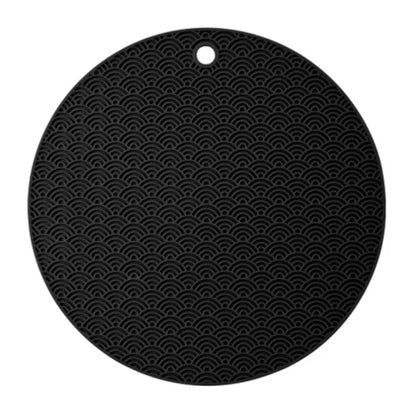 Round Silicone Anti-scalding Bowl Dish Pad Dining Table Protection Mat