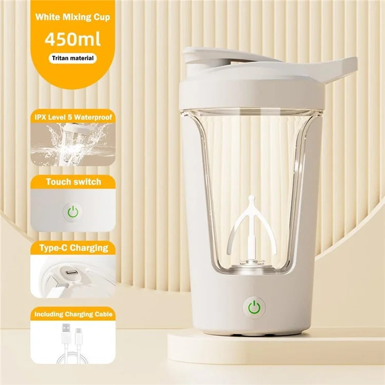 Automatic Electric Stirring Cup Coffee Milk Powder Self Stirring Cup, Rechargeable Type