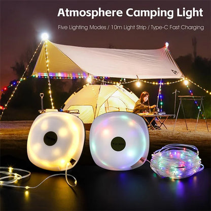 WEST BIKING YP0701425 Camping LED Tent Light Outdoor Campsite Atmosphere Canopy Light
