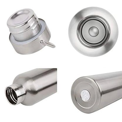 500ml Stainless Steel Water Bottle with Handle Outdoor Sports Insulated Cup (BPA Free, No FDA) - Primary Color