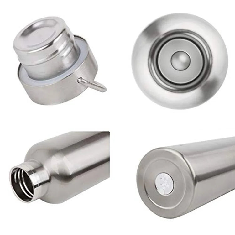 350ml Stainless Steel Water Bottle with Handle Outdoor Sports Insulated Cup (BPA Free, No FDA) - Primary Color