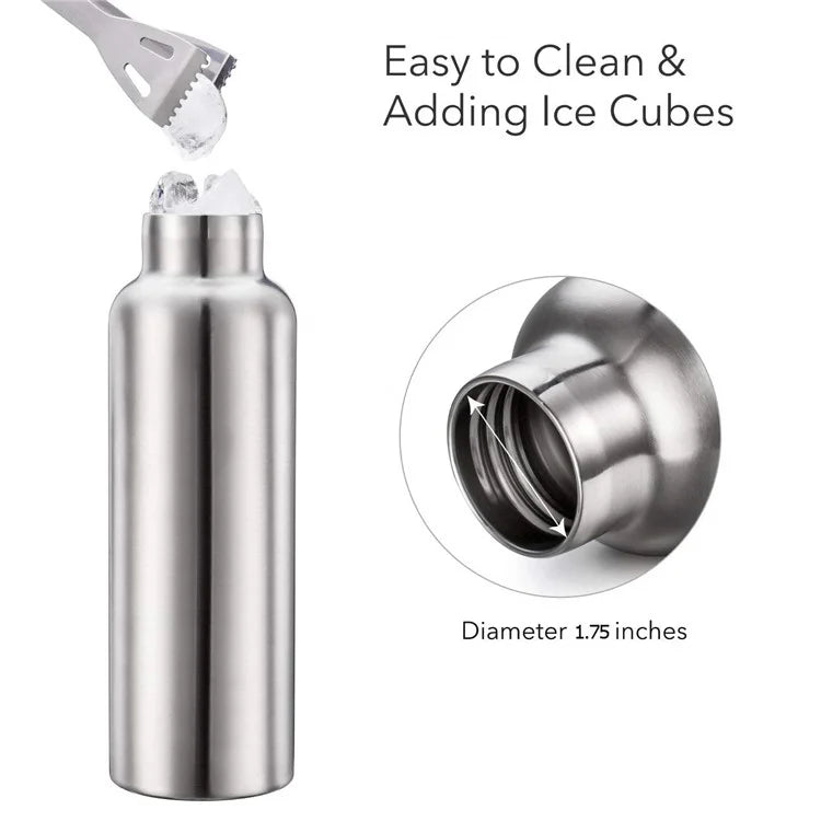 350ml Stainless Steel Water Bottle with Handle Outdoor Sports Insulated Cup (BPA Free, No FDA) - Primary Color