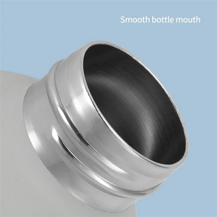 JUNSUNMAY 1000ml Large Capacity Candy Color 304 Stainless Steel Vacuum Water Bottle (BPA Free, No FDA Certificate)