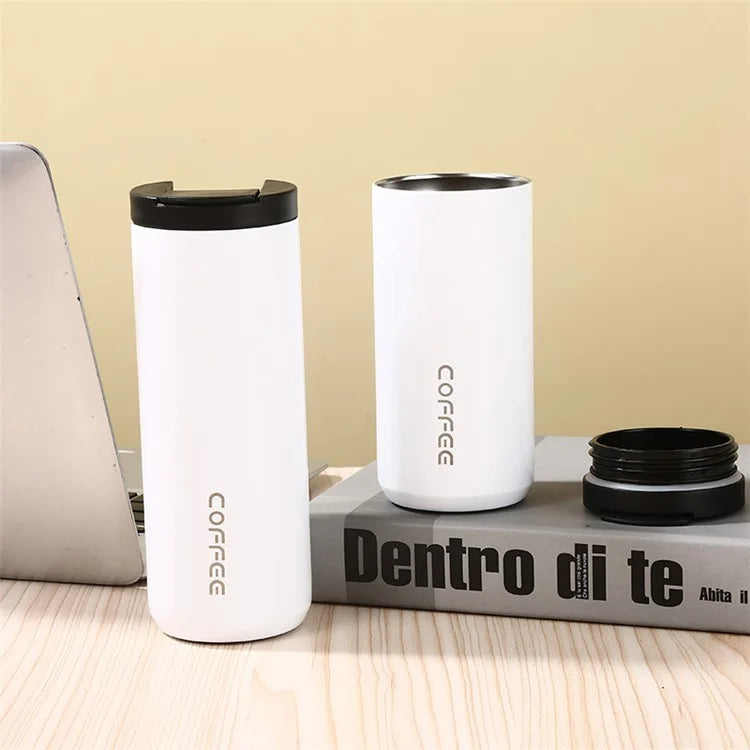 500ml 304 Stainless Steel Insulated Cup Car Office School Water Bottle (BPA-Free, No FDA Certification)