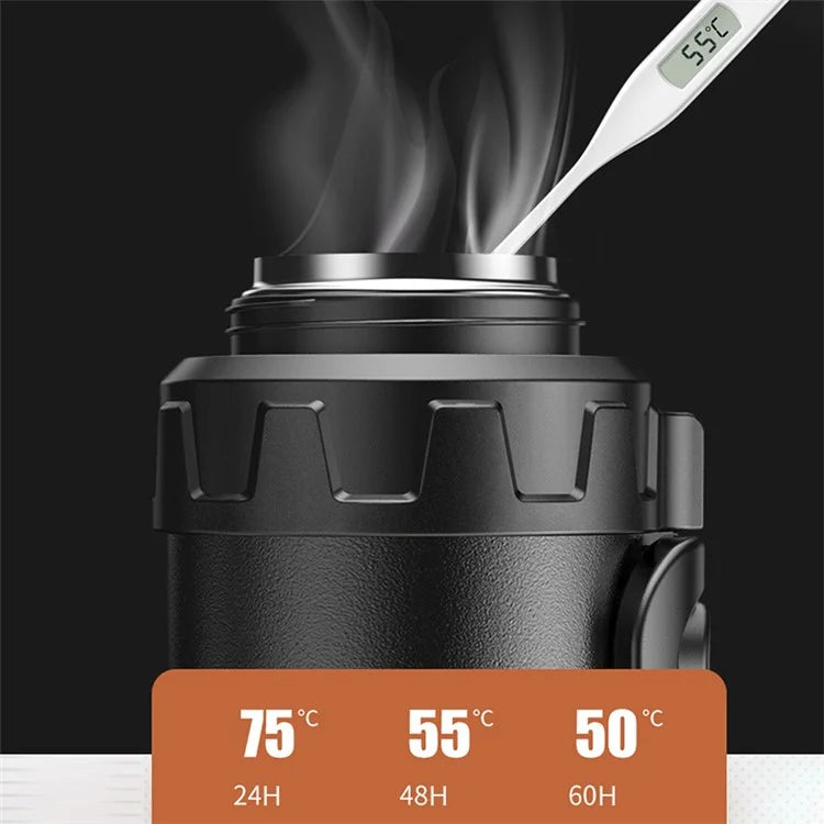 TEAHOO 1600ml 316 Stainless Steel Insulated Cup Outdoor Vacuum Water Bottle (BPA Free, No FDA)