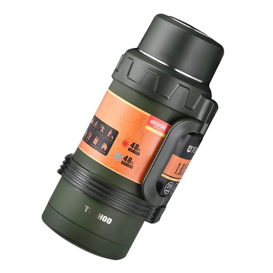 TEAHOO 1600ml 316 Stainless Steel Insulated Cup Outdoor Vacuum Water Bottle (BPA Free, No FDA)ish Green