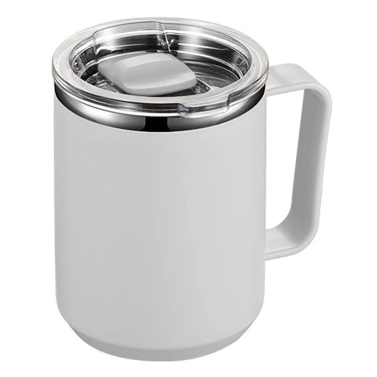 450ml 304 Stainless Steel Travel Mug Insulated Coffee Cup with Lid (BPA Free, No FDA)