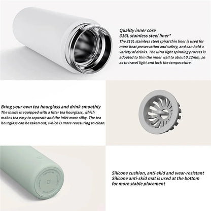 XIAOMI MIJIA MJKDB01PL 350ML Vacuum Cup Insulated Tumbler (No FDA, BPA-Free)