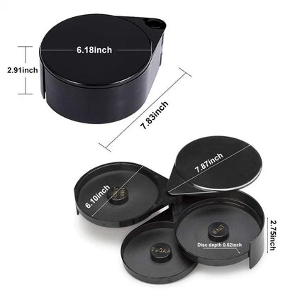 3-Tier Bar Juice Cocktail Seasoning Box Sugar Salt Rimmer Tool Bartender ABS Storage Box (BPA-Free, No FDA Certification)