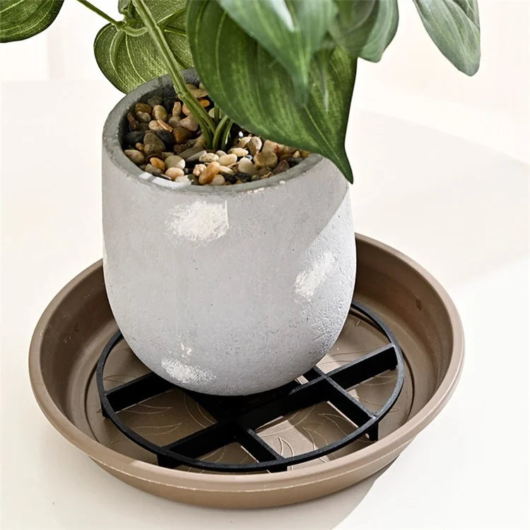 3Pcs Gardening Flower Pot Holder Bottom Pad Plant Pot Plastic Ventilation Heighten Base