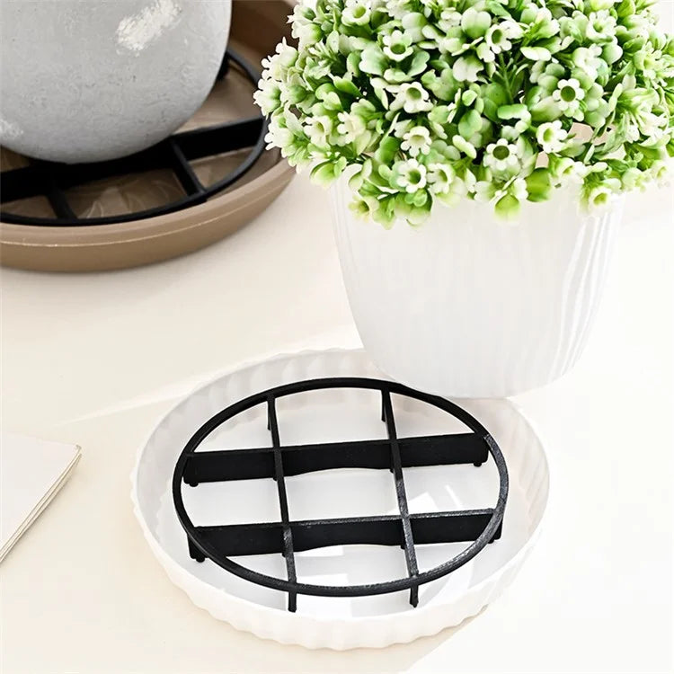 3Pcs Gardening Flower Pot Holder Bottom Pad Plant Pot Plastic Ventilation Heighten Base