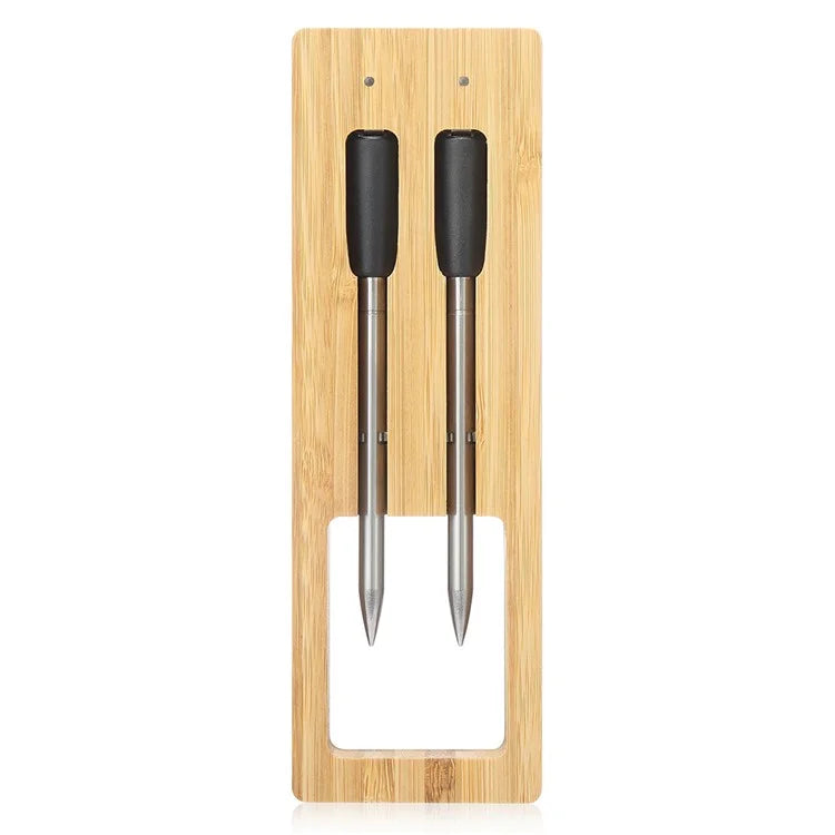 Kitchen Barbecue Thermometer Phone App Monitoring Dual Probe Oven Food Temperature Meter (BPA Free, No FDA)