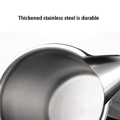 800ml French Press Coffee Maker Stainless Steel Double Walled Insulated Coffee Pot (BPA Free, No FDA) - Steel Color