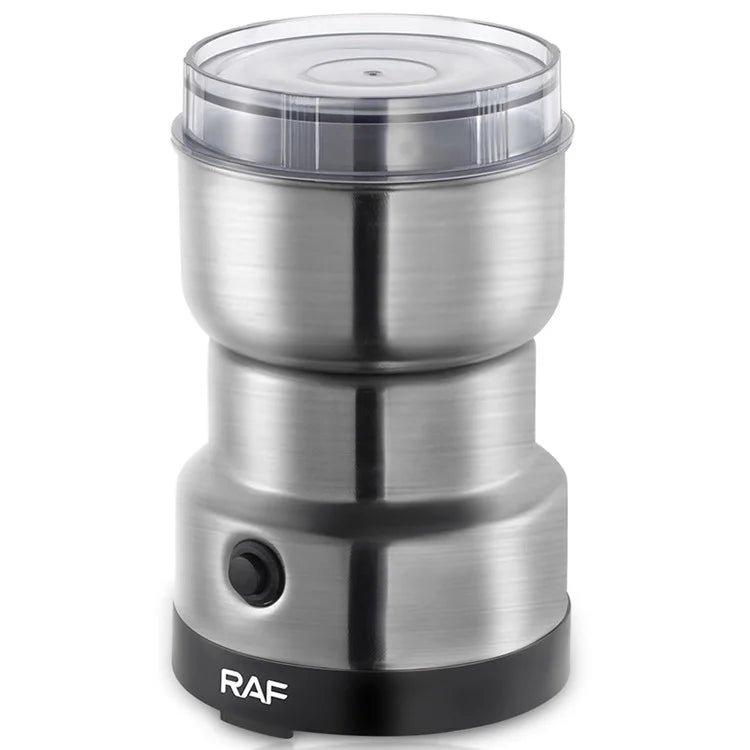 RAF R.7113 EU Plug 220V Coffee Bean Grinder Electric Coffee Machine Spice Grinder (BPA-Free, No FDA)