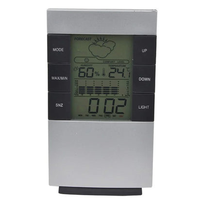 3210 Weather Forecast Creative Home Backlight Electronic Clock Thermometer Hygrometer Alarm Clock
