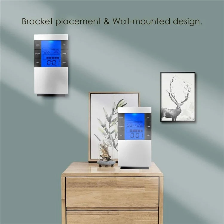 3210 Weather Forecast Creative Home Backlight Electronic Clock Thermometer Hygrometer Alarm Clock