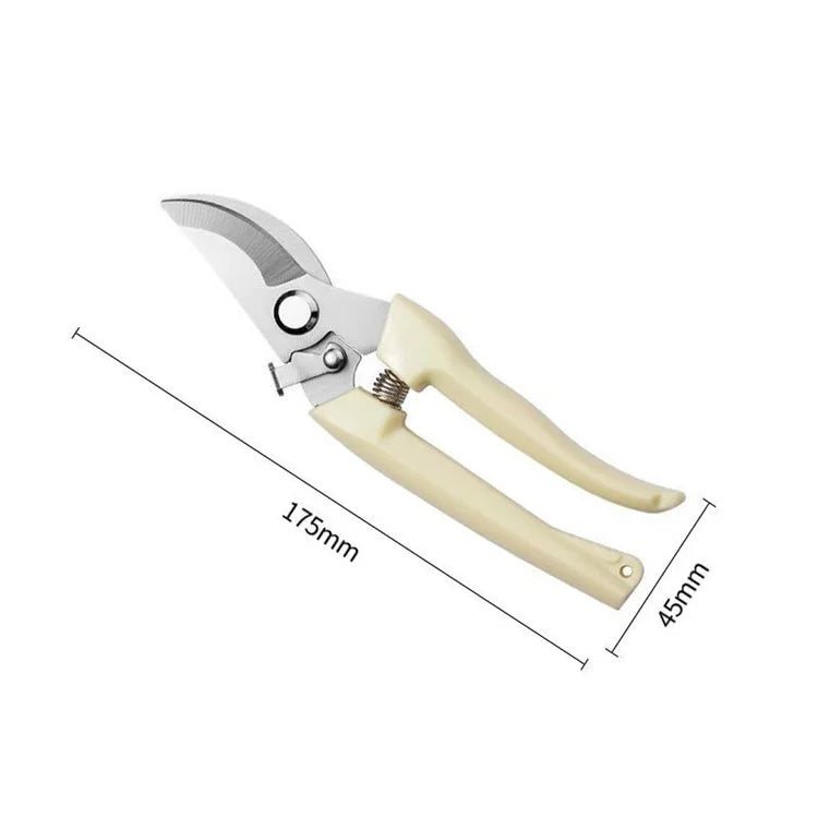 Garden Pruning Shears Scissors Stainless Steel Blade Handheld Pruners