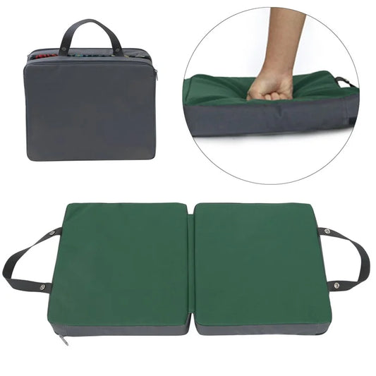 Solid Color 60x33.5x4.5cm Knee Cushion Pad Garden Kneeling Pad Soft Memory Foam Mat