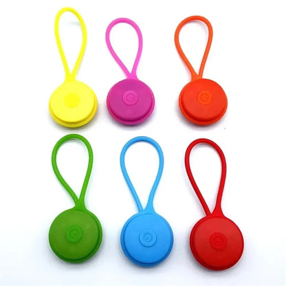 Backpack Hanging Mini Silicone LED Light Reflector Pendant for Night Walking