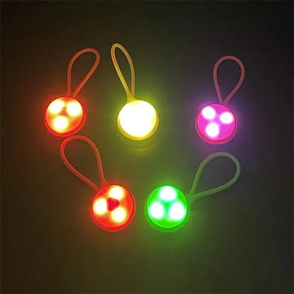 Backpack Hanging Mini Silicone LED Light Reflector Pendant for Night Walking